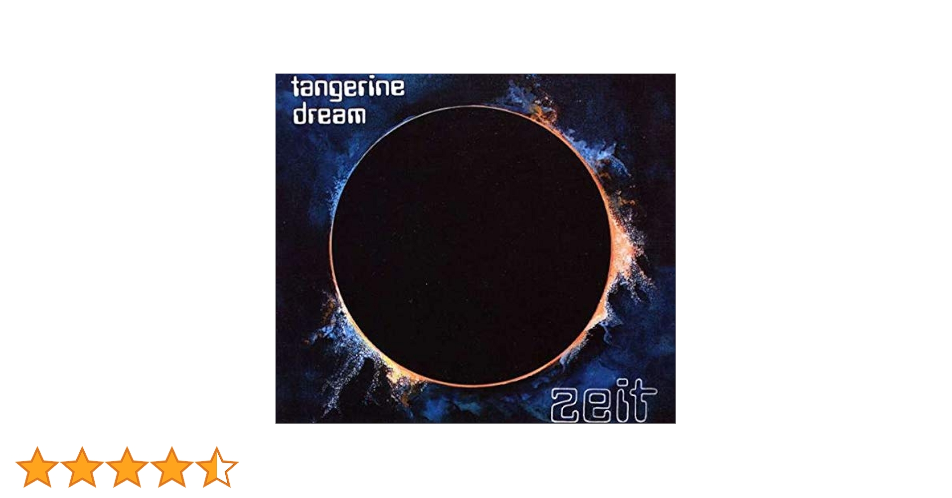 Tangerine Dream Zeit 国内盤　帯付き　レコード　レア　2枚組 今日の1枚】Tangerine Dream／Zeit（タンジェリン・ドリーム